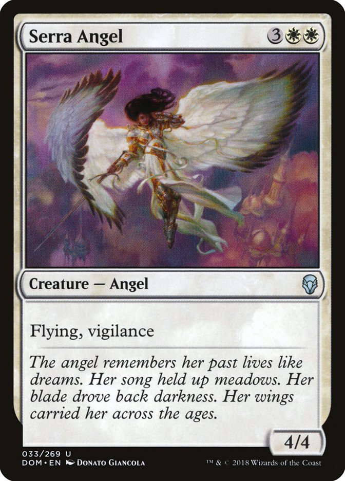 Serra Angel [Dominaria] | Good Games Adelaide SA