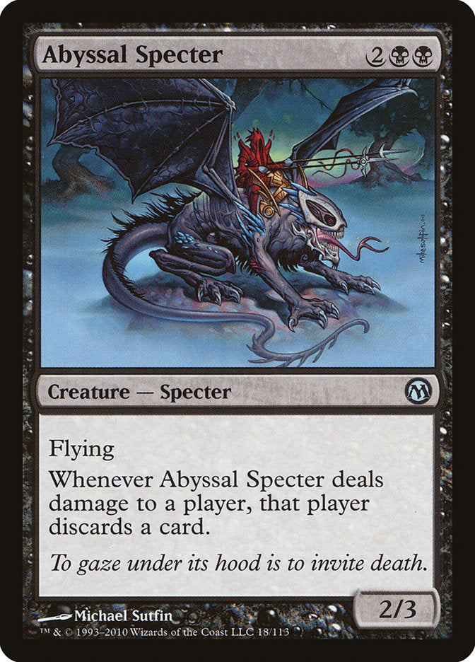 Abyssal Specter [Duels of the Planeswalkers] | Good Games Adelaide SA