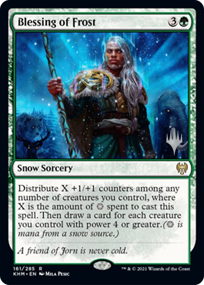 Blessing of Frost 161 (Promo Pack: Kaldheim)  | Good Games Adelaide SA