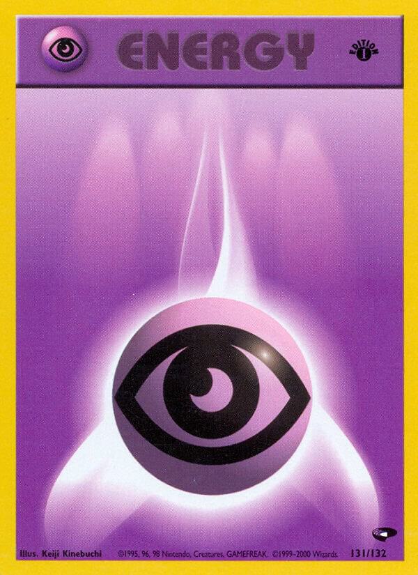 Psychic Energy 131/132 (Gym Challenge)  - 1st Edition | Good Games Adelaide SA
