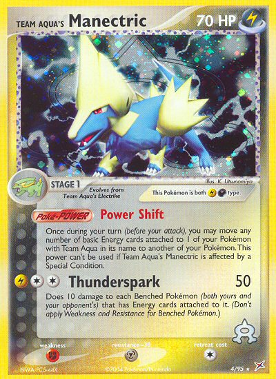 Team Aqua's Manectric (4/95) [EX: Team Magma vs Team Aqua] | Good Games Adelaide SA