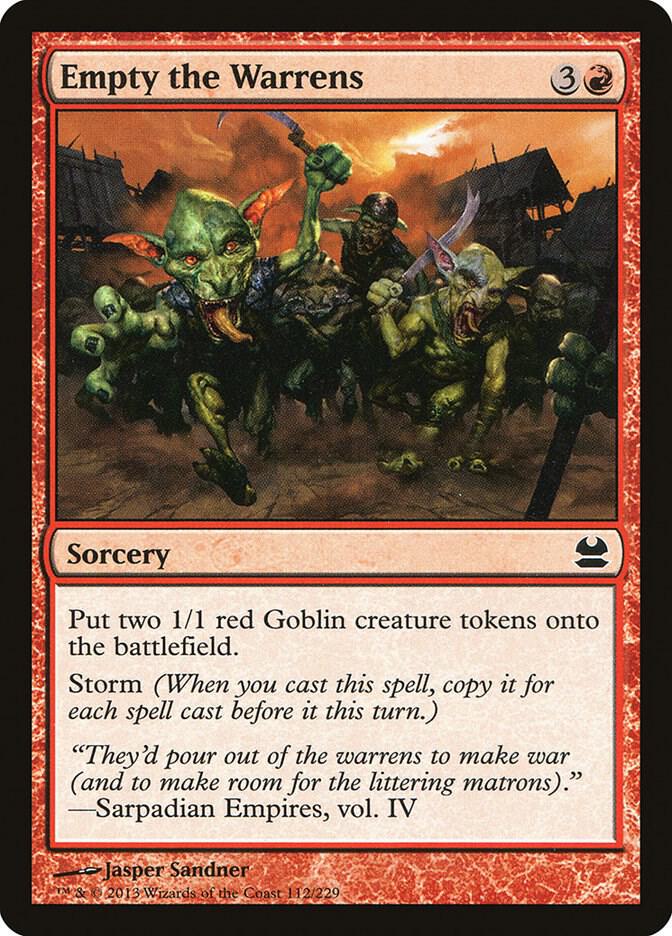 Empty the Warrens 112 (Modern Masters)  - Foil | Good Games Adelaide SA