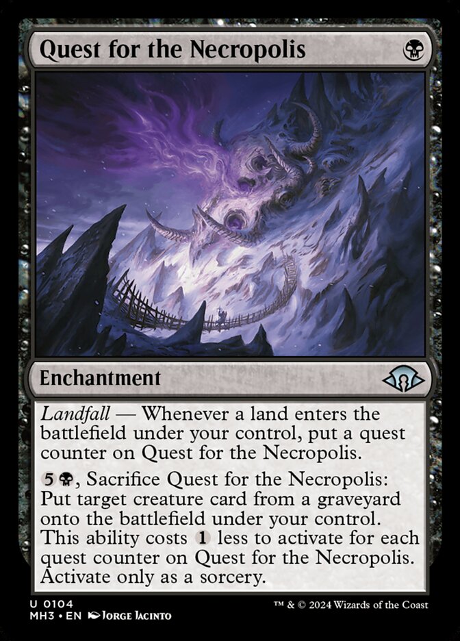 Quest for the Necropolis 104 (Modern Horizons 3)  - Foil | Good Games Adelaide SA