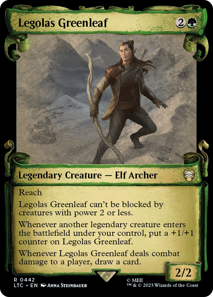 Legolas Greenleaf [The Lord of the Rings: Tales of Middle-Earth Commander Showcase Scrolls] | Good Games Adelaide SA