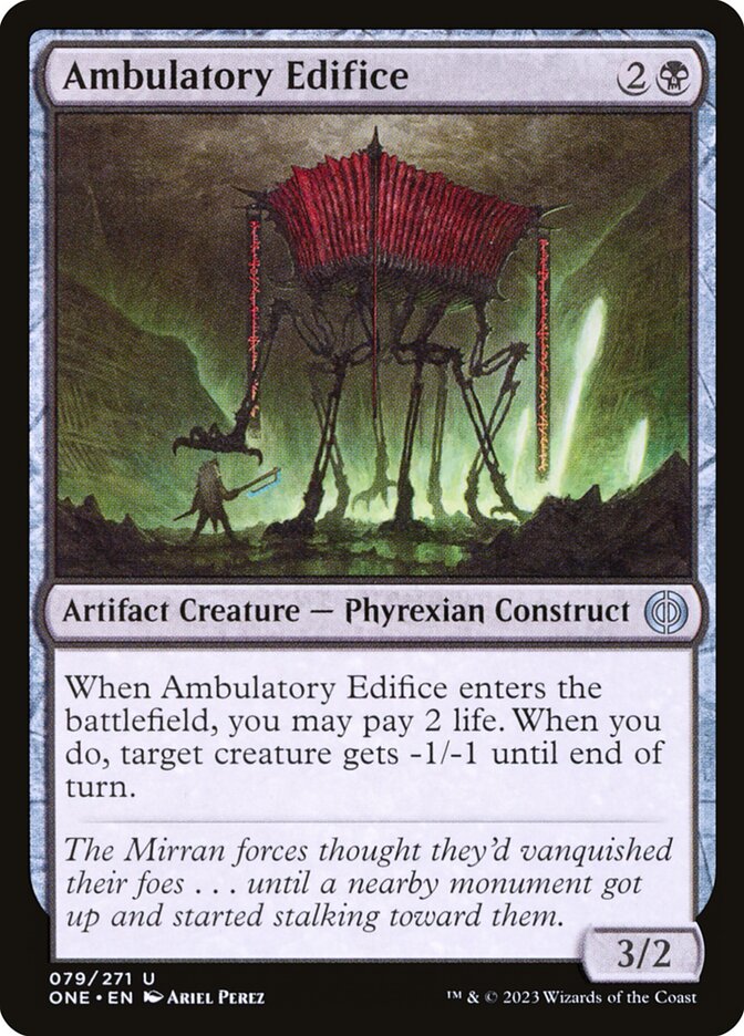 Ambulatory Edifice 79 (Phyrexia: All Will Be One)  - Foil | Good Games Adelaide SA
