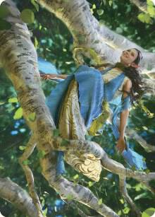 Arwen Undomiel Art Card 13 (Art Series: Universes Beyond: The Lord of the Rings: Tales of Middle-earth)  | Good Games Adelaide SA