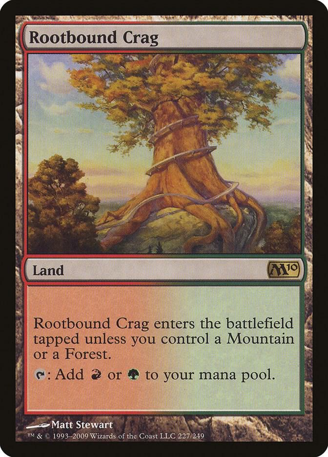 Rootbound Crag 227 (Magic 2010 (M10))  - Foil | Good Games Adelaide SA