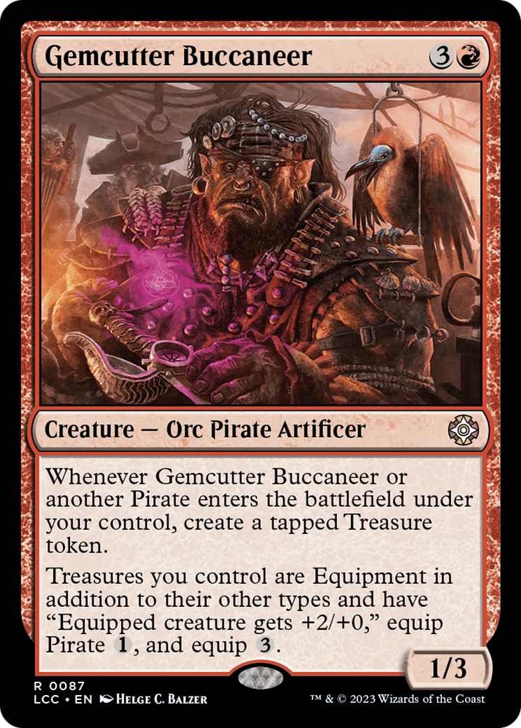 Gemcutter Buccaneer [The Lost Caverns of Ixalan Commander] | Good Games Adelaide SA