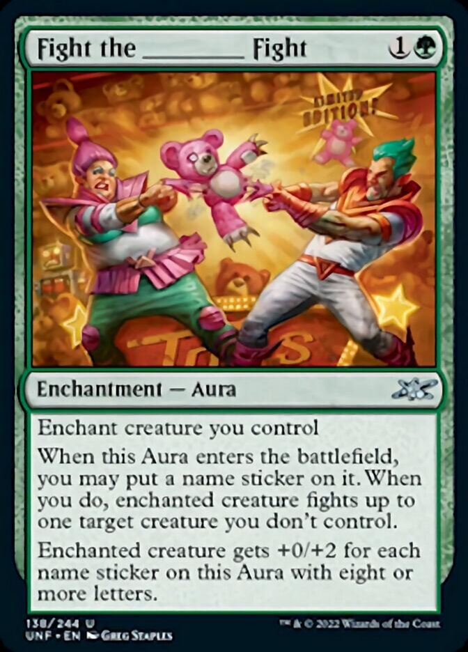 Fight the _____ Fight [Unfinity] | Good Games Adelaide SA
