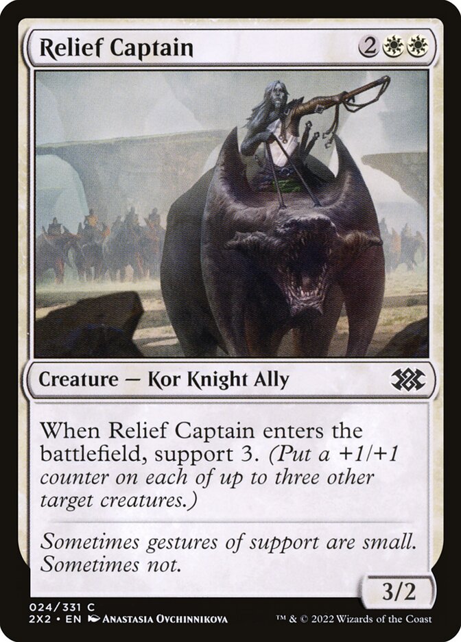 Relief Captain 24 (Double Masters 2022)  - Foil | Good Games Adelaide SA