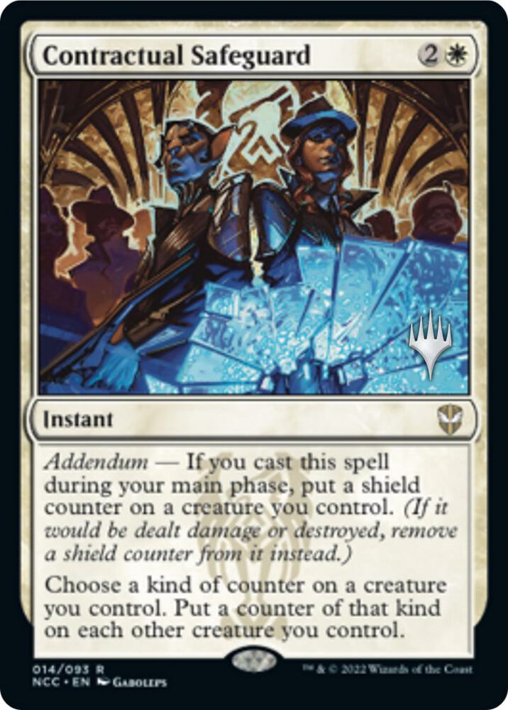 Contractual Safeguard 14 (Promo Pack: Streets of New Capenna)  - Foil | Good Games Adelaide SA