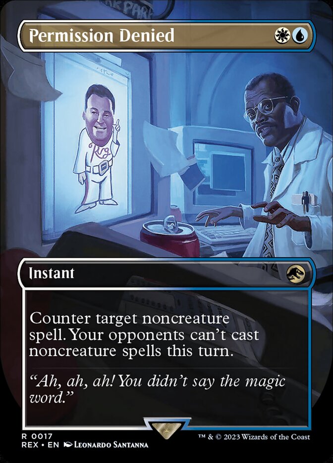 Permission Denied 17 (Universes Beyond: Jurassic World Collection)  - Foil | Good Games Adelaide SA