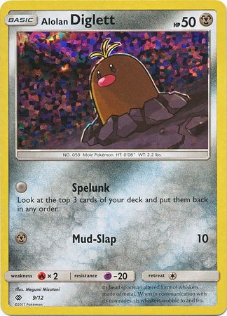 Alolan Diglett (9/12) [McDonald's Promos: 2017 Collection] | Good Games Adelaide SA
