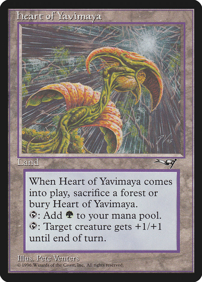 Heart of Yavimaya [Alliances] | Good Games Adelaide SA