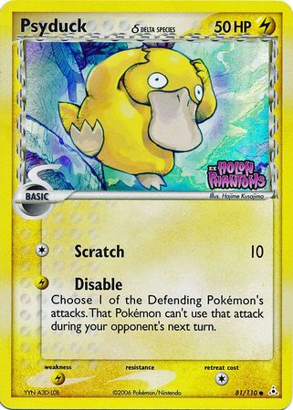 Psyduck (81/110) (Delta Species) (Stamped) [EX: Holon Phantoms] | Good Games Adelaide SA