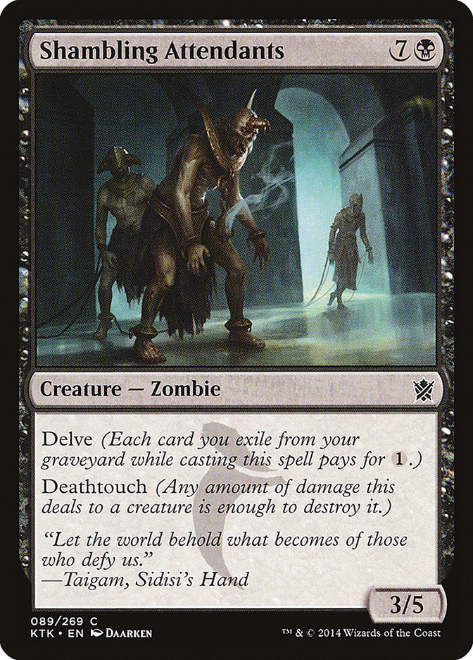 Shambling Attendants 89 (Khans of Tarkir)  | Good Games Adelaide SA