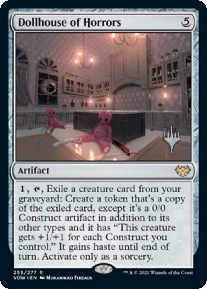 Dollhouse of Horrors 255 (Promo Pack: Duskmourn: House of Horror)  - Foil | Good Games Adelaide SA