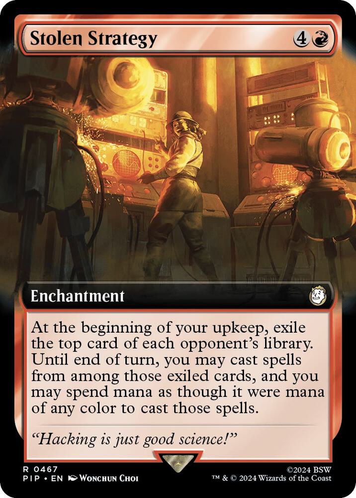 Stolen Strategy 467 (Universes Beyond: Fallout)  | Good Games Adelaide SA