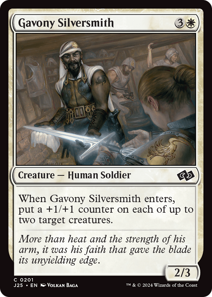 Gavony Silversmith [Foundations Jumpstart] | Good Games Adelaide SA