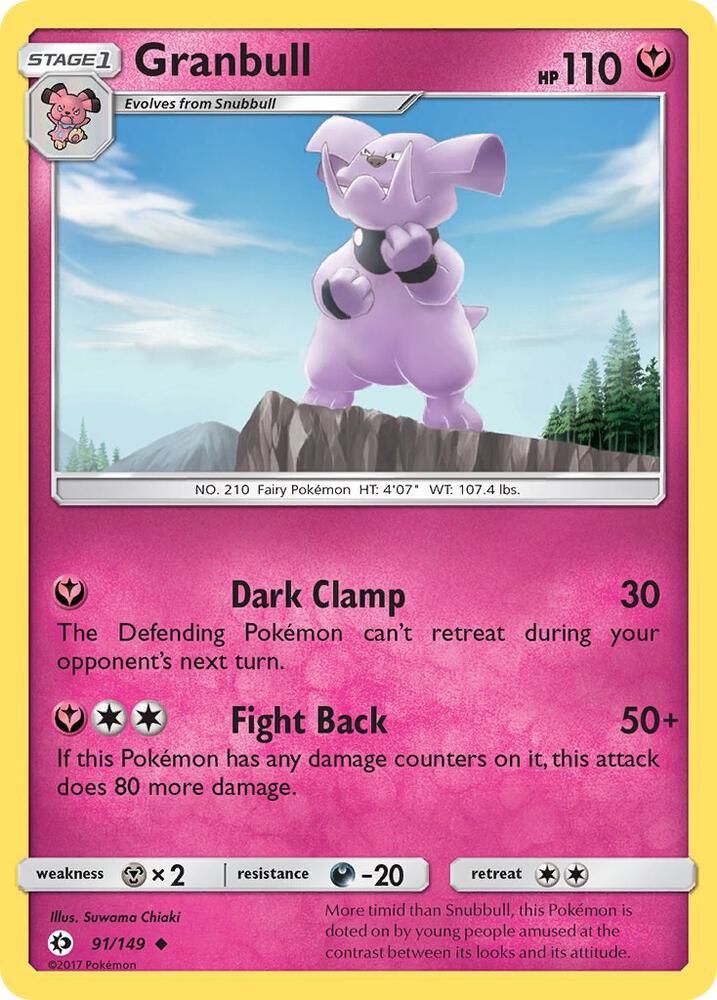 Granbull 91/149 (SM Base Set)  | Good Games Adelaide SA