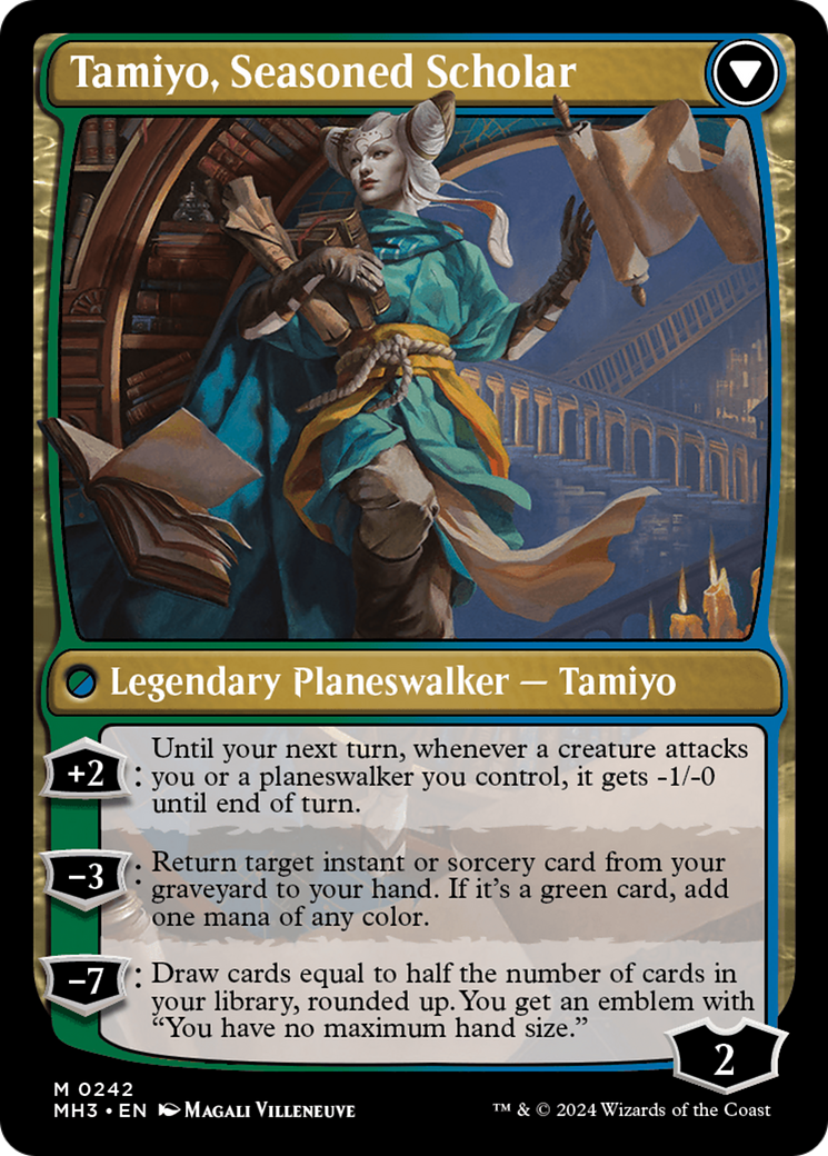Tamiyo, Inquisitive Student // Tamiyo, Seasoned Scholar [Modern Horizons 3] | Good Games Adelaide SA