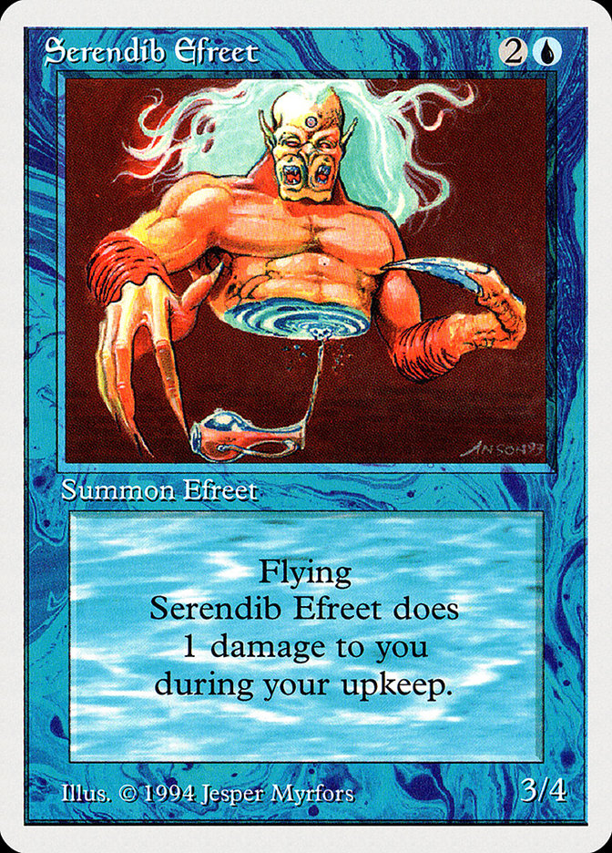 Serendib Efreet [Summer Magic / Edgar] | Good Games Adelaide SA