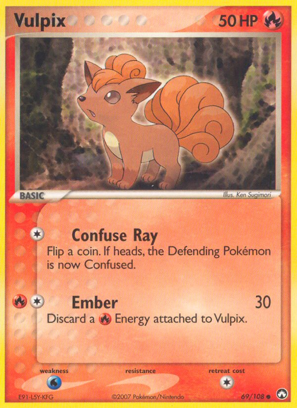 Vulpix (69/108) [EX: Power Keepers] | Good Games Adelaide SA
