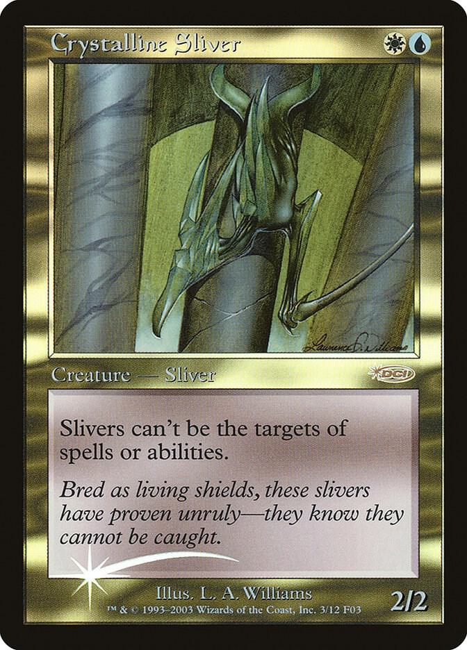 Crystalline Sliver 3 (FNM Promos)  - Foil | Good Games Adelaide SA