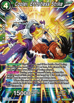 Cooler, Effortless Strike (Super Rare) [BT13-073] | Good Games Adelaide SA