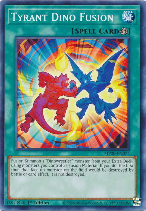 Tyrant Dino Fusion [MP20-EN074] Common | Good Games Adelaide SA