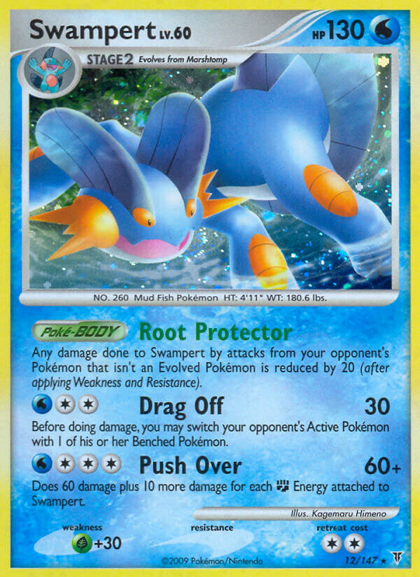 Swampert (12/147) (Theme Deck Exclusive) [Platinum: Supreme Victors] | Good Games Adelaide SA