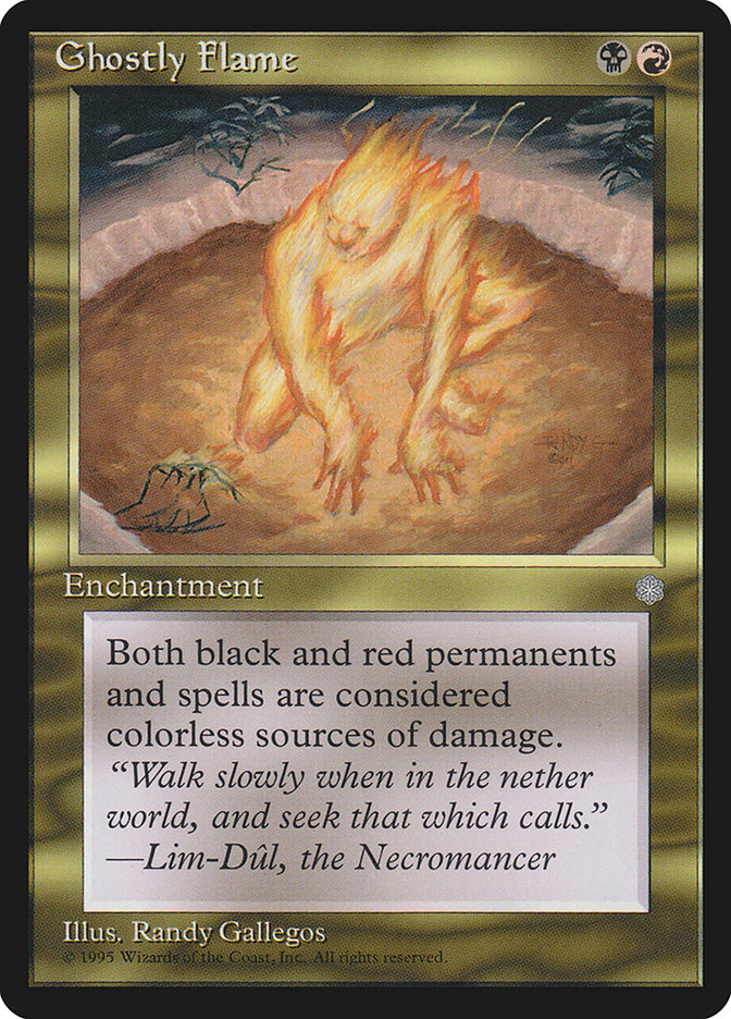 Ghostly Flame  (Ice Age)  | Good Games Adelaide SA