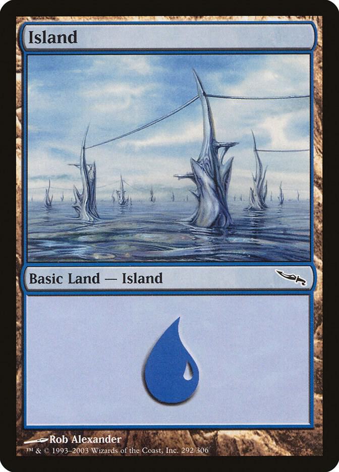Island 292 (Mirrodin)  - Foil | Good Games Adelaide SA