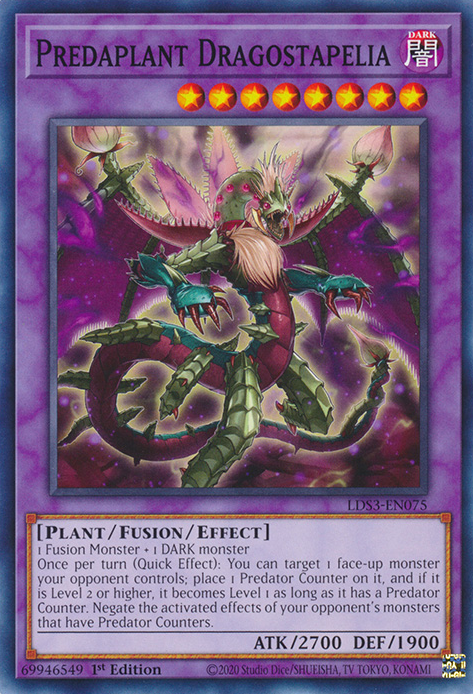 Predaplant Dragostapelia [LDS3-EN075] Common | Good Games Adelaide SA