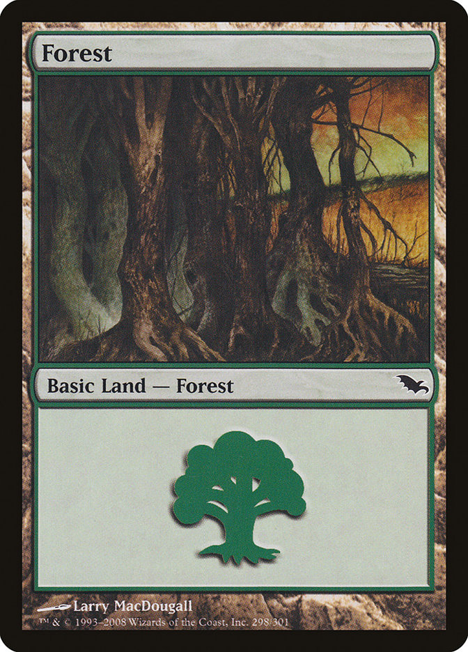 Forest (298) [Shadowmoor] | Good Games Adelaide SA