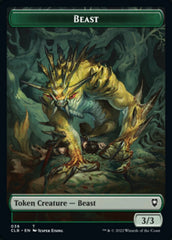 Satyr // Beast Double-sided Token [Commander Legends: Battle for Baldur's Gate Tokens] | Good Games Adelaide SA