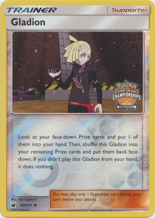 Gladion (95/111) (Regional Championship Promo) [Sun & Moon: Crimson Invasion] | Good Games Adelaide SA