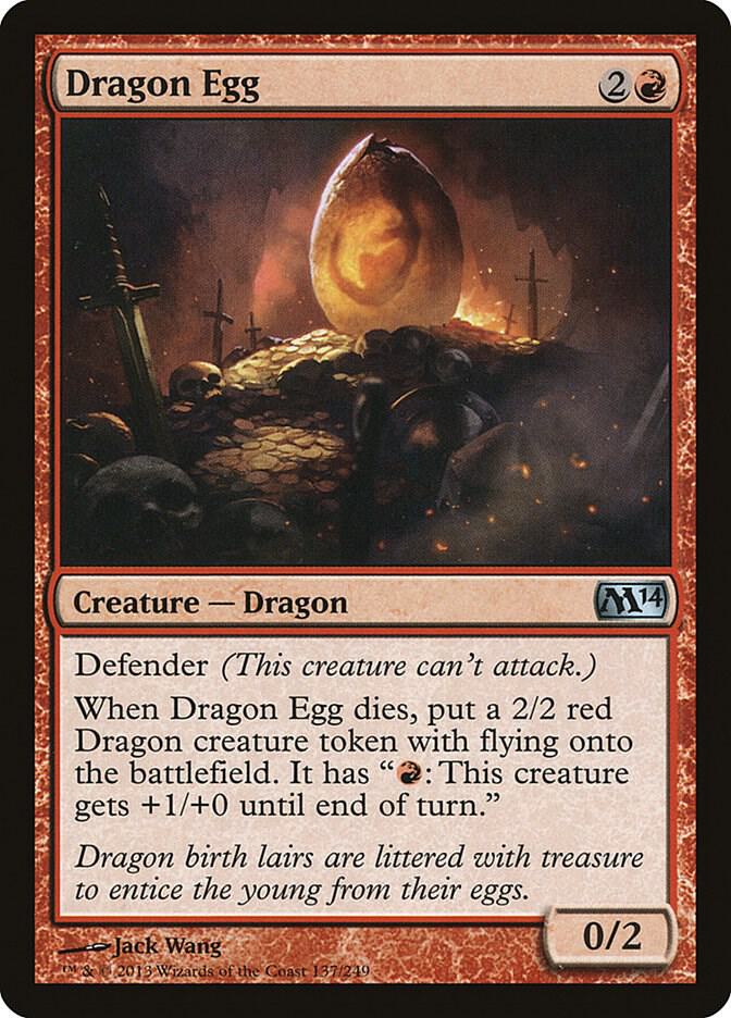Dragon Egg 137 (Magic 2014 (M14))  | Good Games Adelaide SA