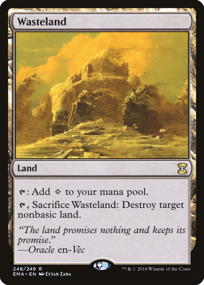 Wasteland 248 (Eternal Masters)  - Foil | Good Games Adelaide SA