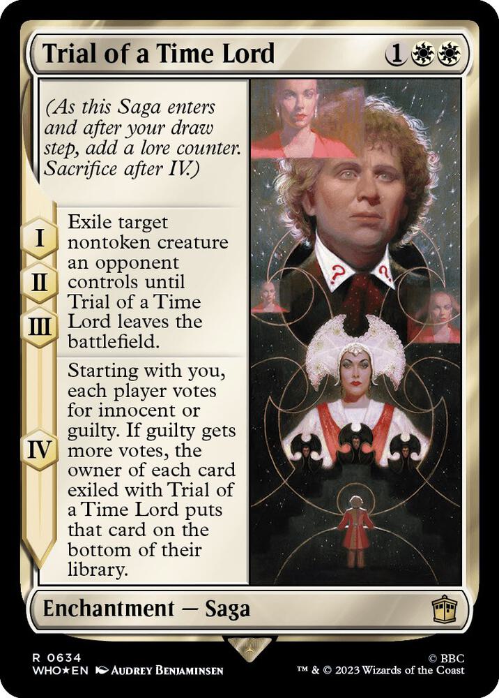 Trial of a Time Lord 634 (Universes Beyond: Doctor Who)  - Foil | Good Games Adelaide SA