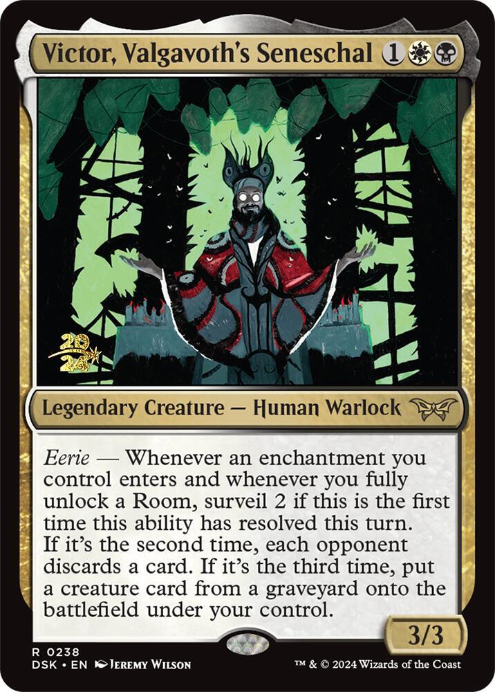 Victor Valgavoths Seneschal 238 (Prerelease Cards)  - Foil | Good Games Adelaide SA