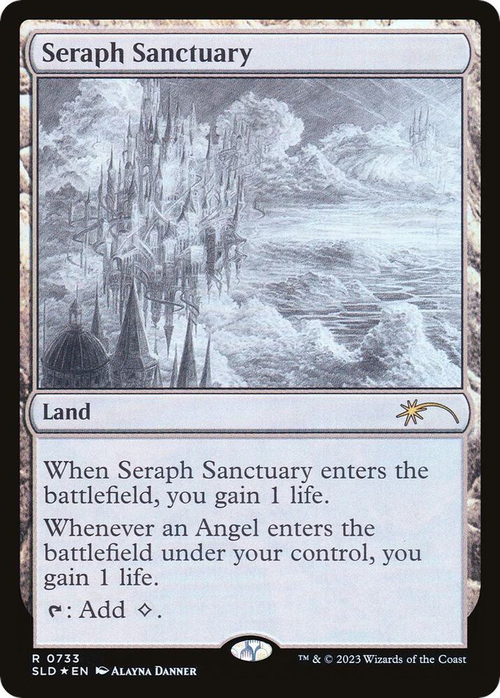 Seraph Sanctuary Sketch Showcase 733 (Secret Lair Drop Series)  | Good Games Adelaide SA