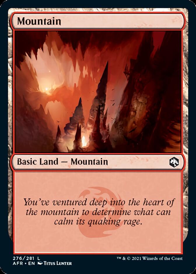 Mountain (276) [Dungeons & Dragons: Adventures in the Forgotten Realms] | Good Games Adelaide SA