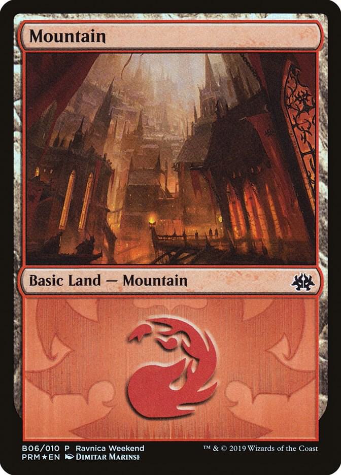 Mountain Rakdos B06 6 (Launch Party & Release Event Promos)  - Foil | Good Games Adelaide SA