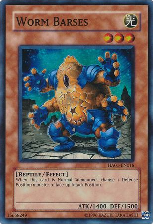 Worm Barses [HA01-EN018] Super Rare | Good Games Adelaide SA