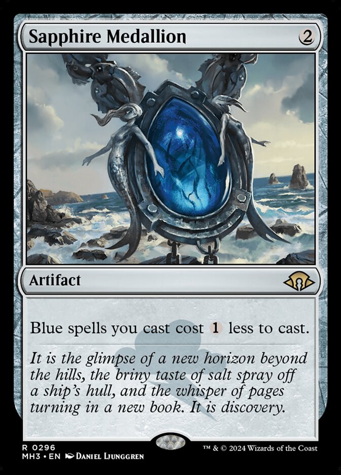 Sapphire Medallion 296 (Modern Horizons 3)  | Good Games Adelaide SA