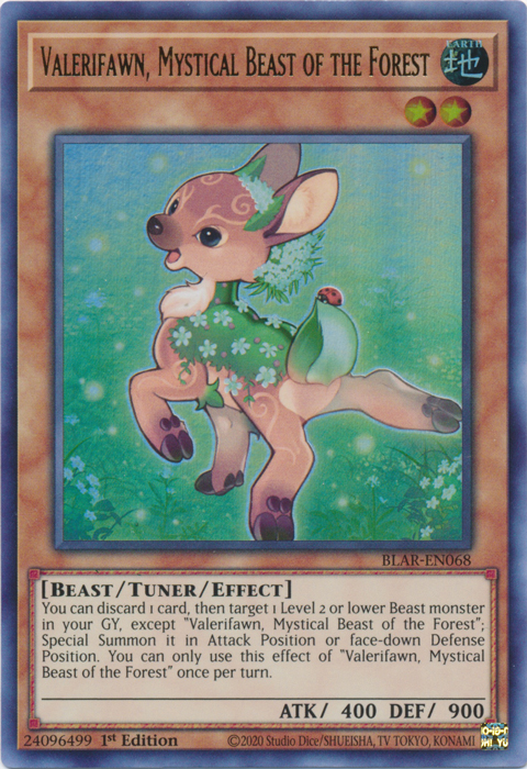 Valerifawn, Mystical Beast of the Forest [BLAR-EN068] Ultra Rare | Good Games Adelaide SA