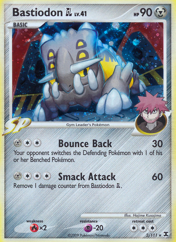 Bastiodon GL (2/111) [Platinum: Rising Rivals] | Good Games Adelaide SA