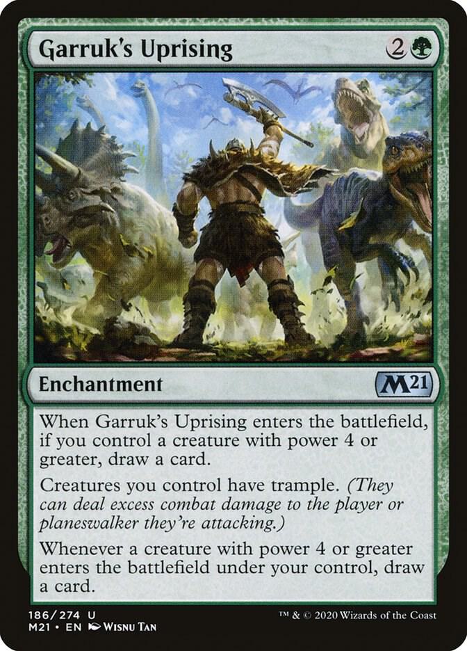 Garruk's Uprising 186 (Core Set 2021)  | Good Games Adelaide SA