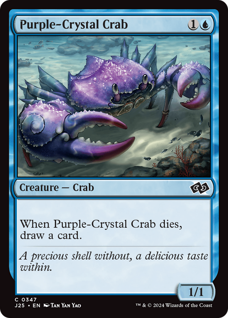 Purple-Crystal Crab [Foundations Jumpstart] | Good Games Adelaide SA